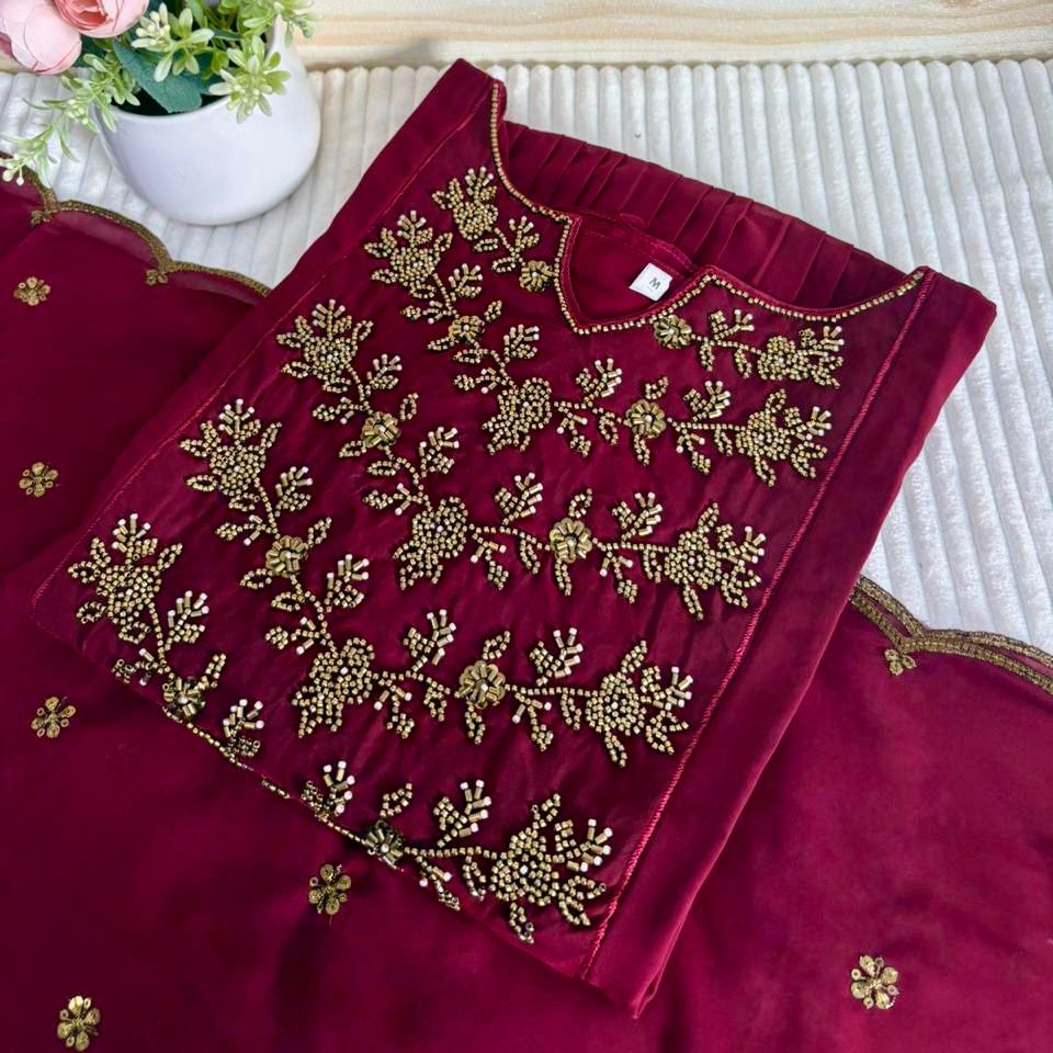 Heavy Handwork kurthi